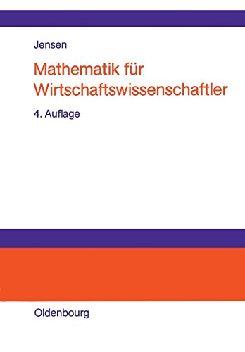 Mathematik Fr Wirtschaftsissenschaftler [Paperback]