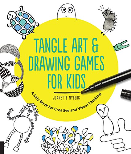 Tangle Art and Drawing Games for Kids: A Sill