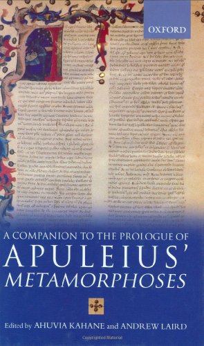 A Companion to the Prologue to Apuleius' Metamorphoses [Hardcover]