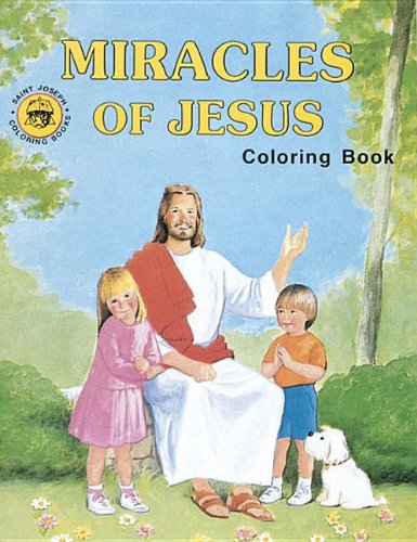 Miracles Of Jesus Coloring Book [Paperback]