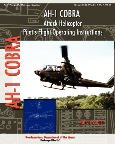 Ah-1 Cobra Attack Helicopter Pilot's Flight Operating Instructions [Paperback]