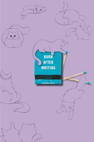 Burn After Writing (Purple With Cats) [Paperback]