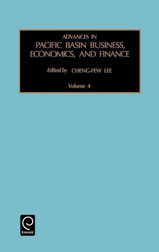 Advances in Pacific Basin Business, Economics, and Finance [Hardcover]