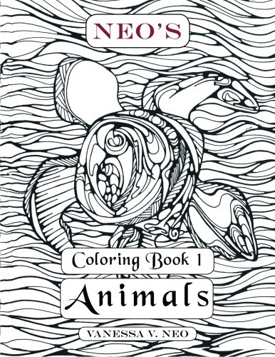 Neo's Coloring Book 1 Animals [Paperback]