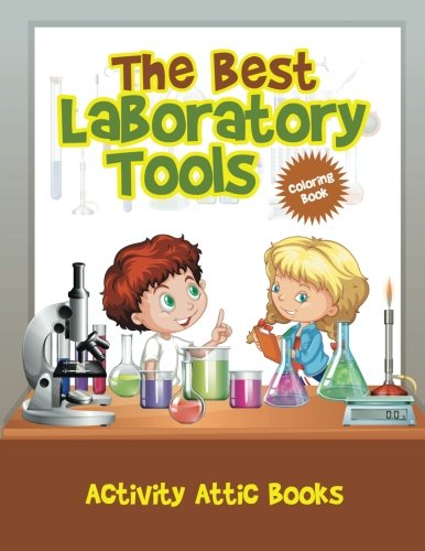 Best Laboratory Tools Coloring Book [Paperback]