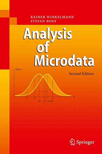 Analysis of Microdata [Hardcover]