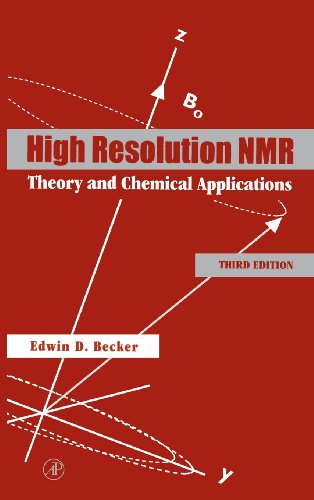 High Resolution NMR Theory and Chemical Applications [Hardcover]