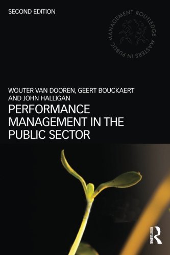 Performance Management in the Public Sector [Paperback]