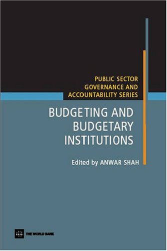 Budgeting and Budgetary Institutions [Paperback]