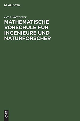 Mathematische Vorschule Fr Ingenieure und Naturforscher [Hardcover]