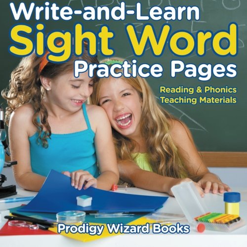 Write-And-Learn Sight Word Practice Pages Reading & Phonics Teaching Materials [Paperback]