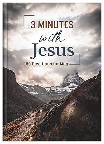 3 Minutes With Jesus 180 Devotions For M [CLO