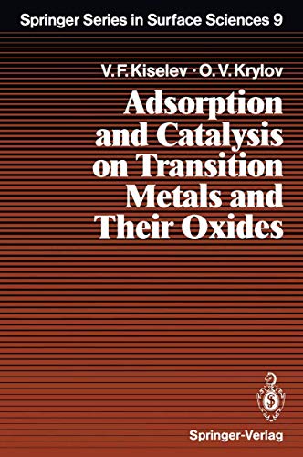 Adsorption and Catalysis on Transition Metals and Their Oxides [Paperback]