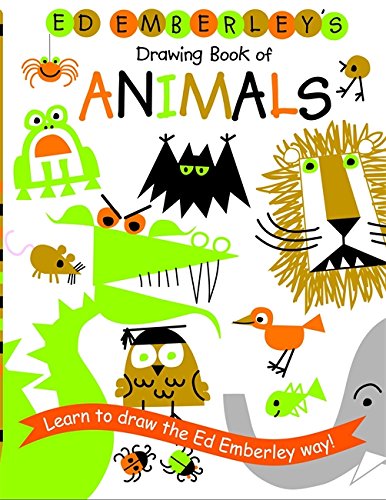 Ed Emberley's Drawing Book of Animals [Paperback]