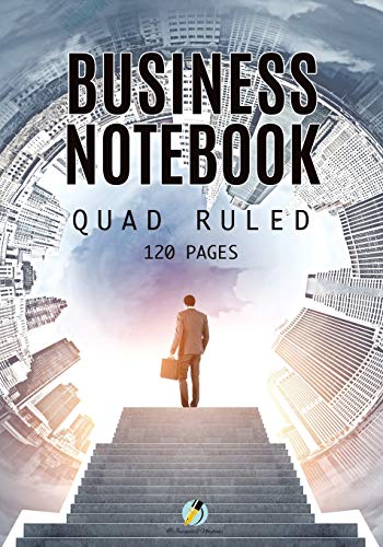 Business Notebook Quad Ruled 120 Pages [Paperback]