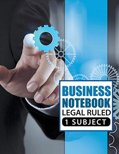 Business Notebook Legal Ruled 1 Subject [Paperback]