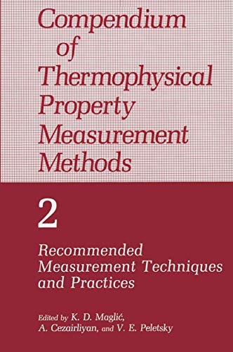 Compendium of Thermophysical Property Measurement Methods: Volume 2 Recommended  [Paperback]