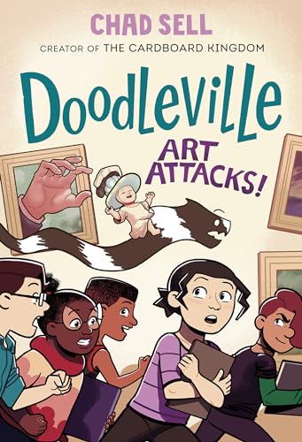 Doodleville #2: Art Attacks!: (A Graphic Novel) [Hardcover]