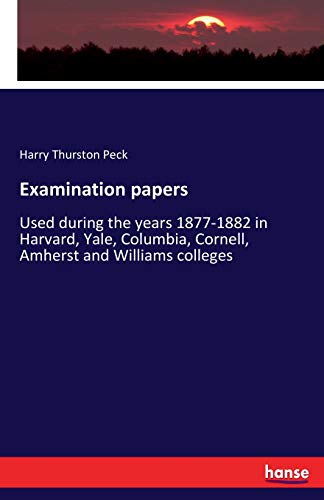 Examination Papers [Paperback]