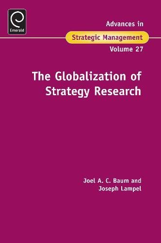 Globalization of Strategy Research [Hardcover]