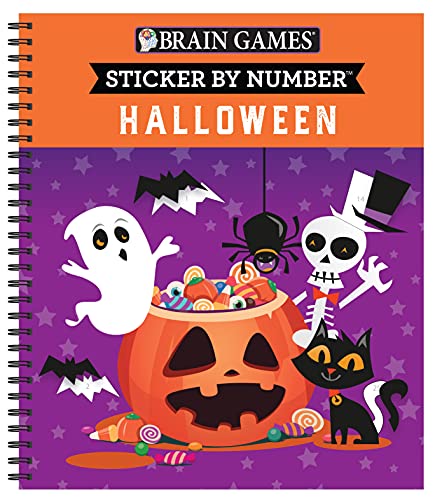 Brain Games - Sticker by Number: Halloween [Unknown]