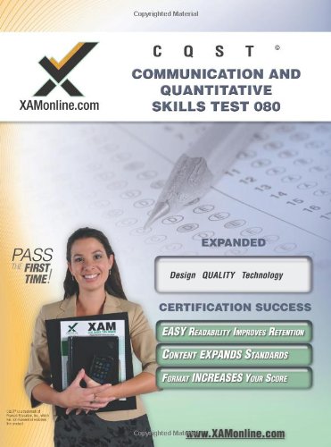 NYSTCE CQST Communication and Quantitative Skills Test 080 [Paperback]