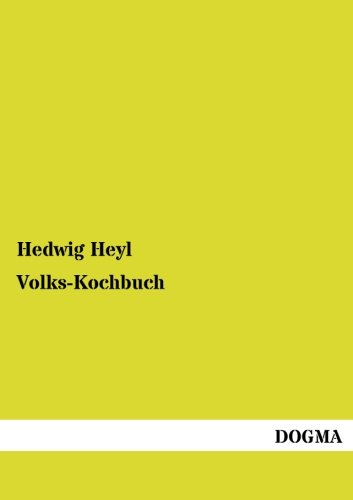 Volks-Kochbuch [Paperback]