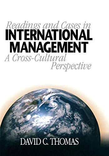 Readings and Cases in International Management A Cross-Cultural Perspective [Paperback]