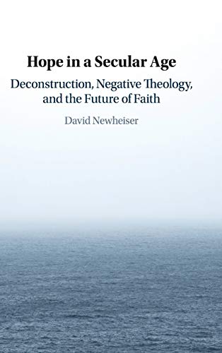 Hope in a Secular Age Deconstruction, Negative Theology, and the Future of Fait [Hardcover]