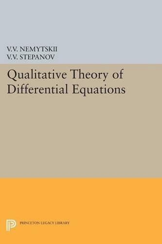 Qualitative Theory of Differential Equations [Paperback]