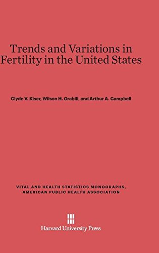 Trends and Variations in Fertility in the United States [Hardcover]