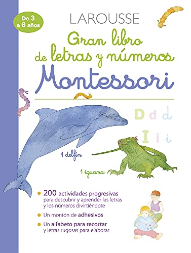 Gran libro de letras y números Montessori [Paperback]