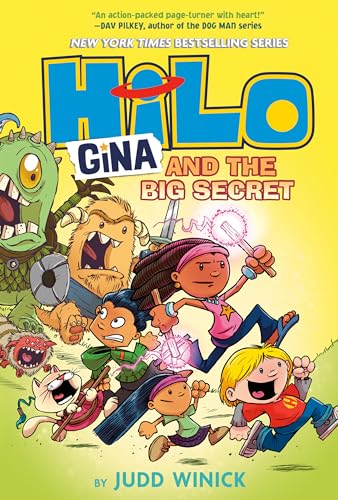 Hilo Book 8: Gina and the Big Secret: (A Graphic Novel) [Hardcover]