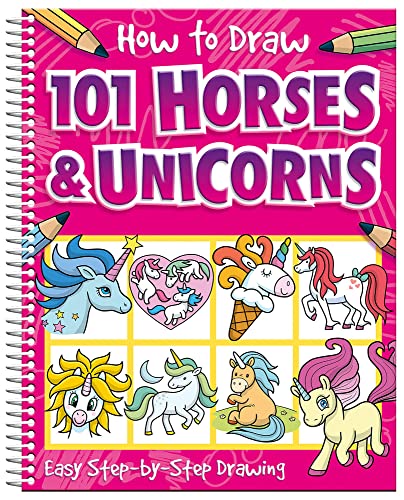 Ht Draw 101 Horses & Unicorns            [TRADE PAPER         ]