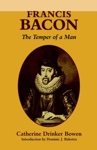 Francis Bacon The Temper of a Man [Hardcover]