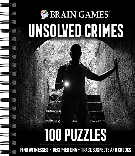 Brain Games - Unsolved Crimes : 100 Puzzles [Unknown]