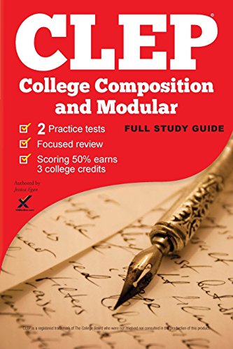 CLEP College Composition/Modular 2017 [Paperback]