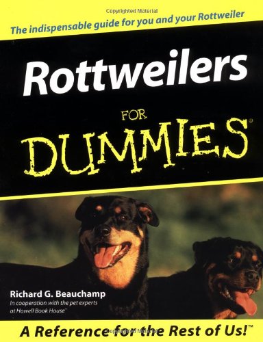 Rottweilers For Dummies [Paperback]