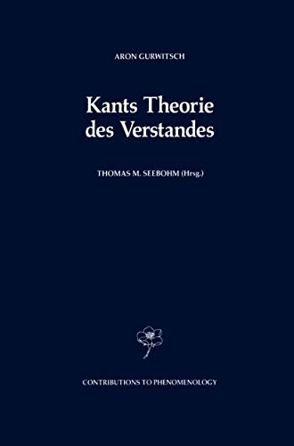 Kants Theorie des Verstandes [Paperback]