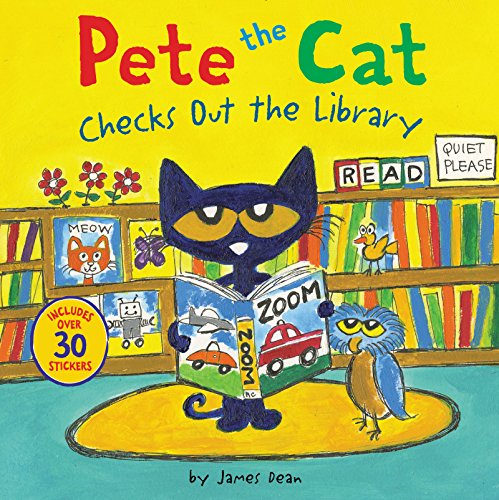 Pete the Cat Checks Out the Library [Paperback]