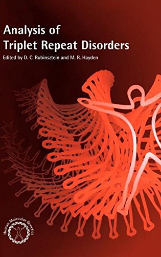 Analysis of Triplet Repeat Disorders [Hardcover]