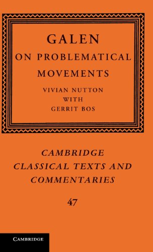 Galen On Problematical Movements [Hardcover]