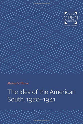 Idea of the American South, 1920-1941 [Paperback]