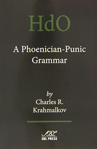 A Phoenician-Punic Grammar [Paperback]