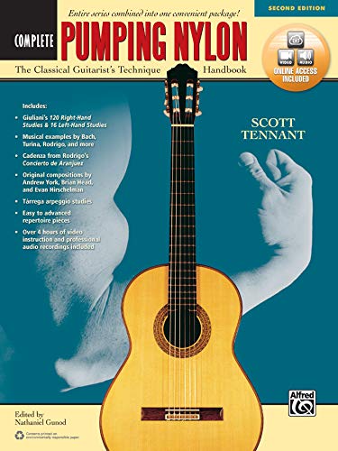 Pumping Nylon -- Complete: The Classical Guitarist's Technique Handbook, Book &a [Paperback]