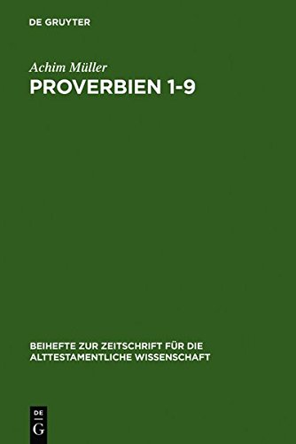 Proverbien 1-9  Der Weisheit Neue Kleider [Hardcover]