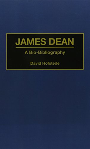 James Dean A Bio-Bibliography (bio-Bibliographies In The Performing Arts) [Hardcover]