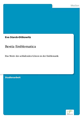 Bestia Emblematica (german Edition) [Paperback]