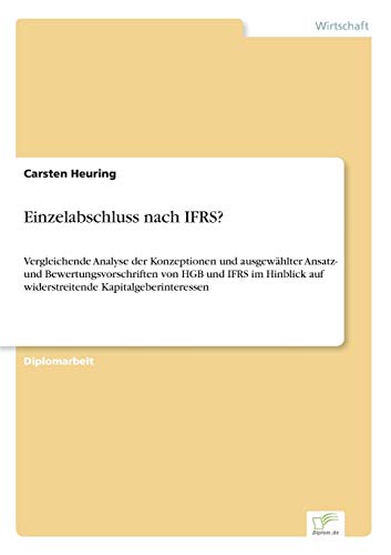 Einzelabschluss Nach Ifrs [Paperback]