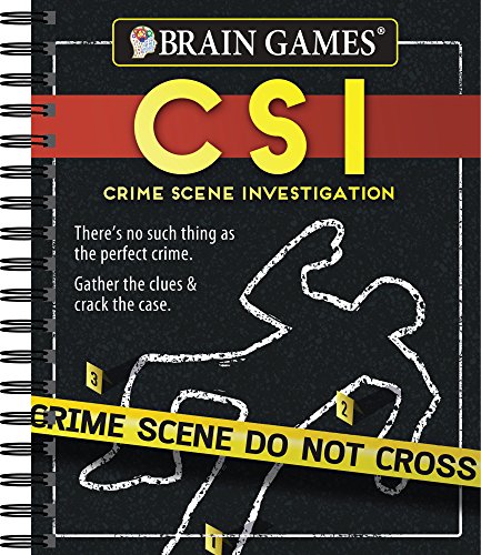 Brain Games Crime Scene Investigations: There's No Such Thing As The Perfect Cri [Spiral-bound]